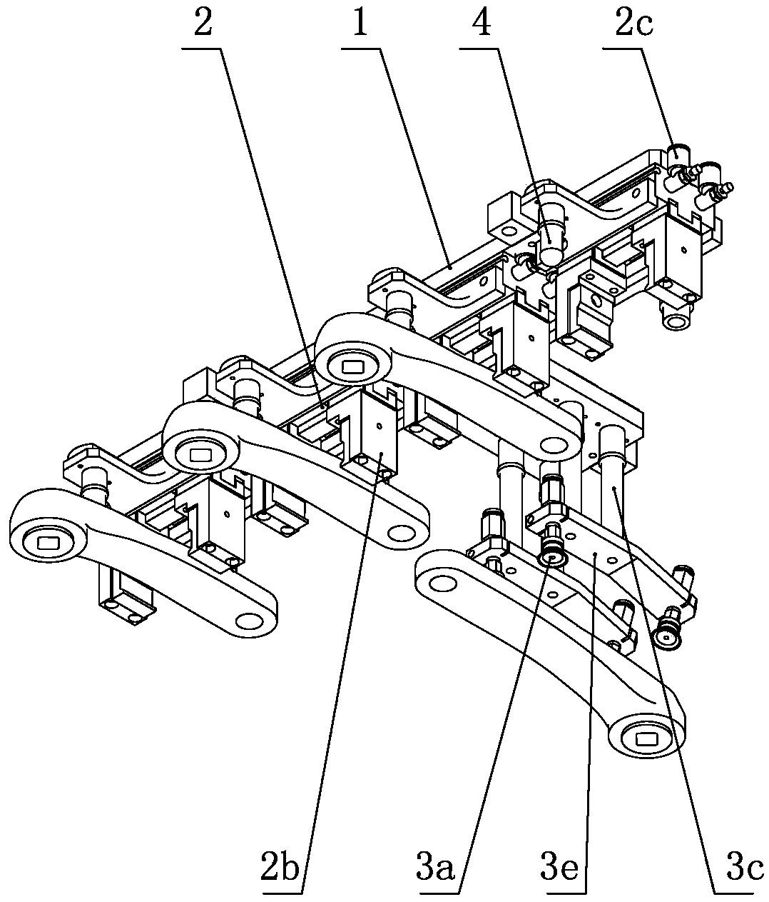 A rotatable two-way reclaiming floating manipulator