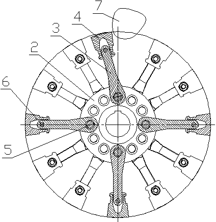 Rotor of reversible crusher