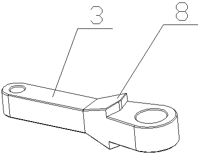 Rotor of reversible crusher