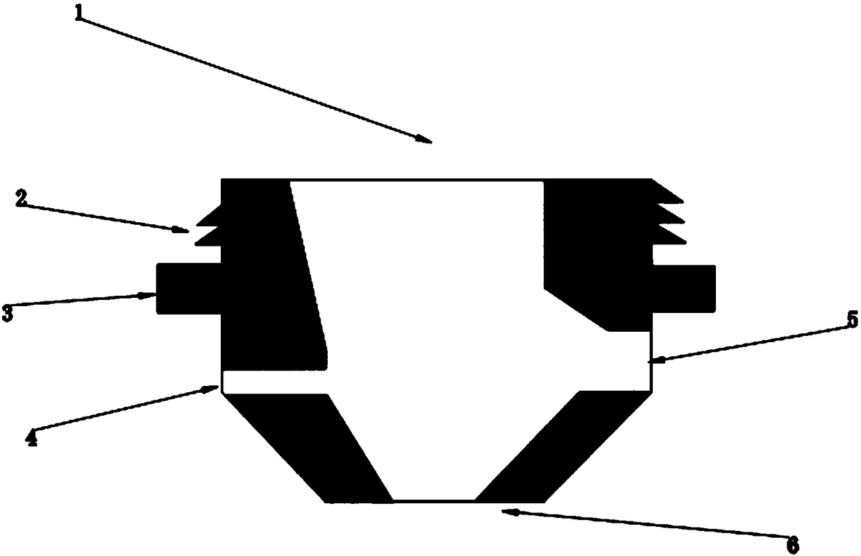 Smoke exhaust type pressing fixture for laser welding plane welding