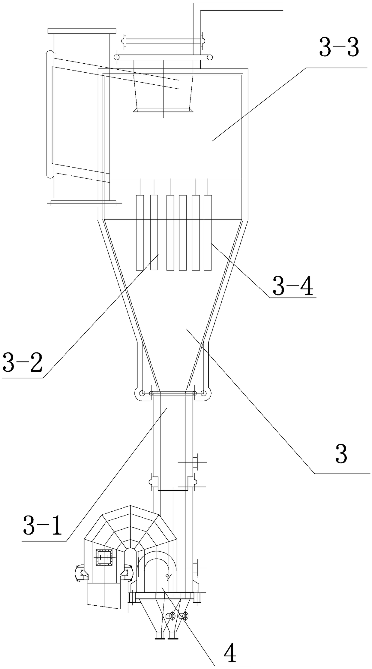 220t/h-grade circulating fluidized bed boiler with medium-temperature and medium-pressure parameters