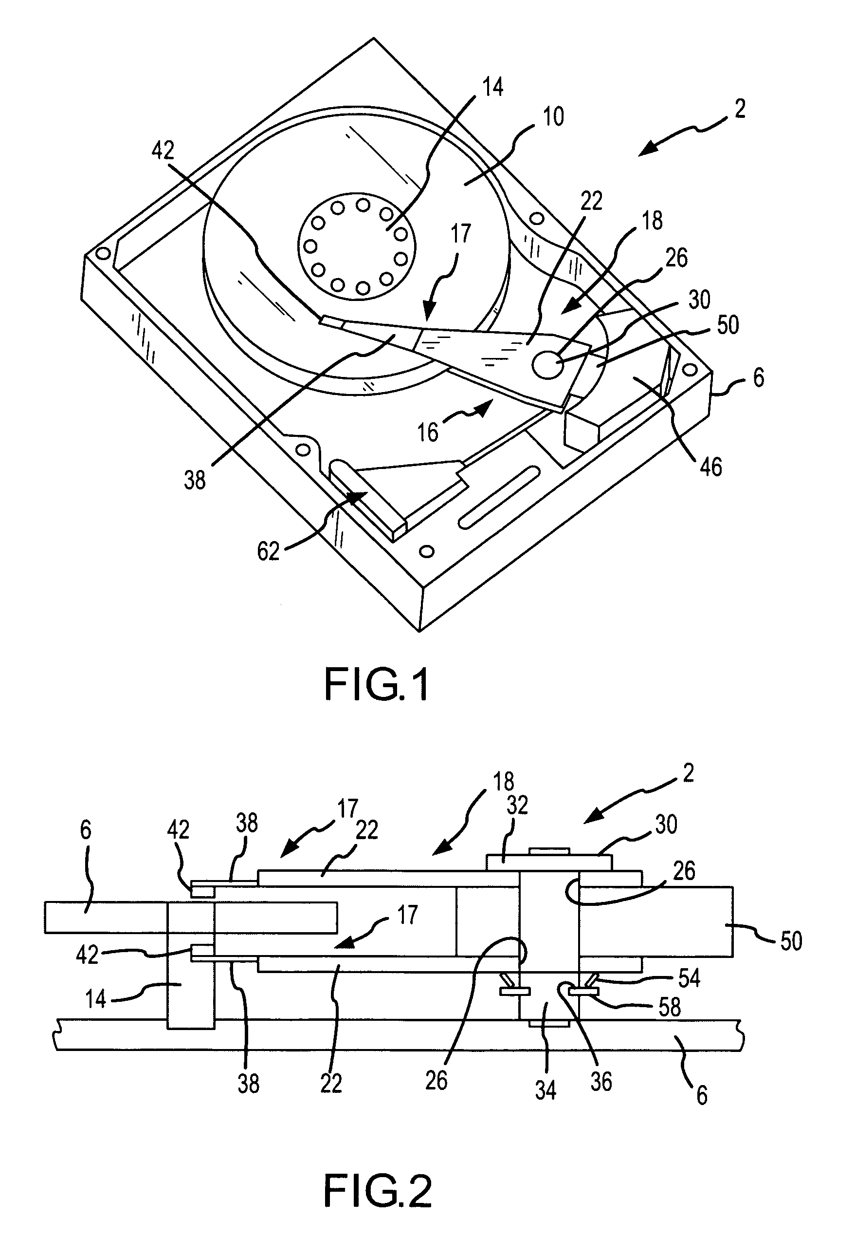 Method for making a disk drive head stack assembly having a tapered pivot bearing