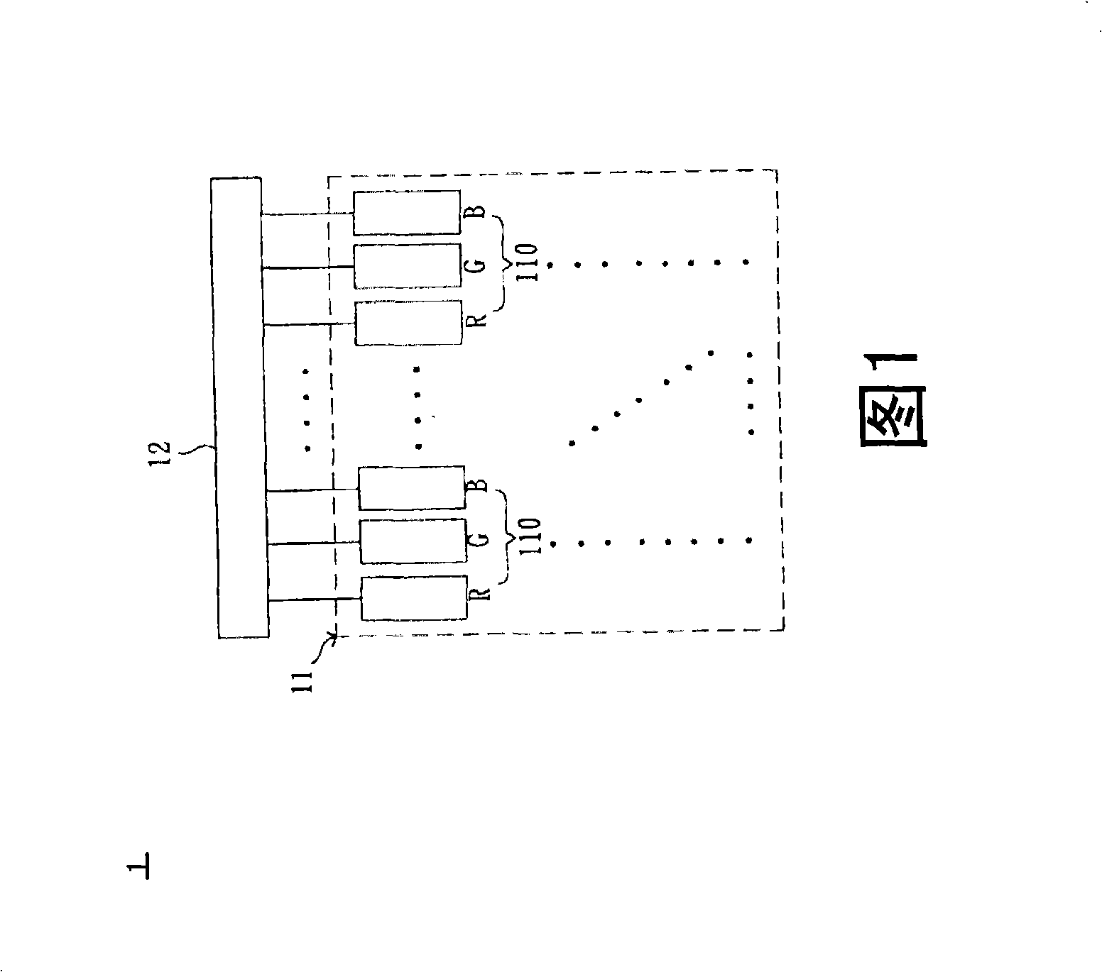 LCD device, liquid crystal display panel and its driving method