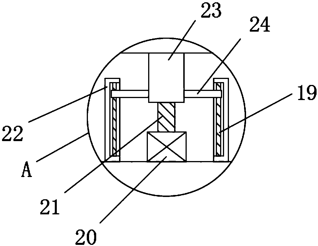 Stamping device capable constantly stamping