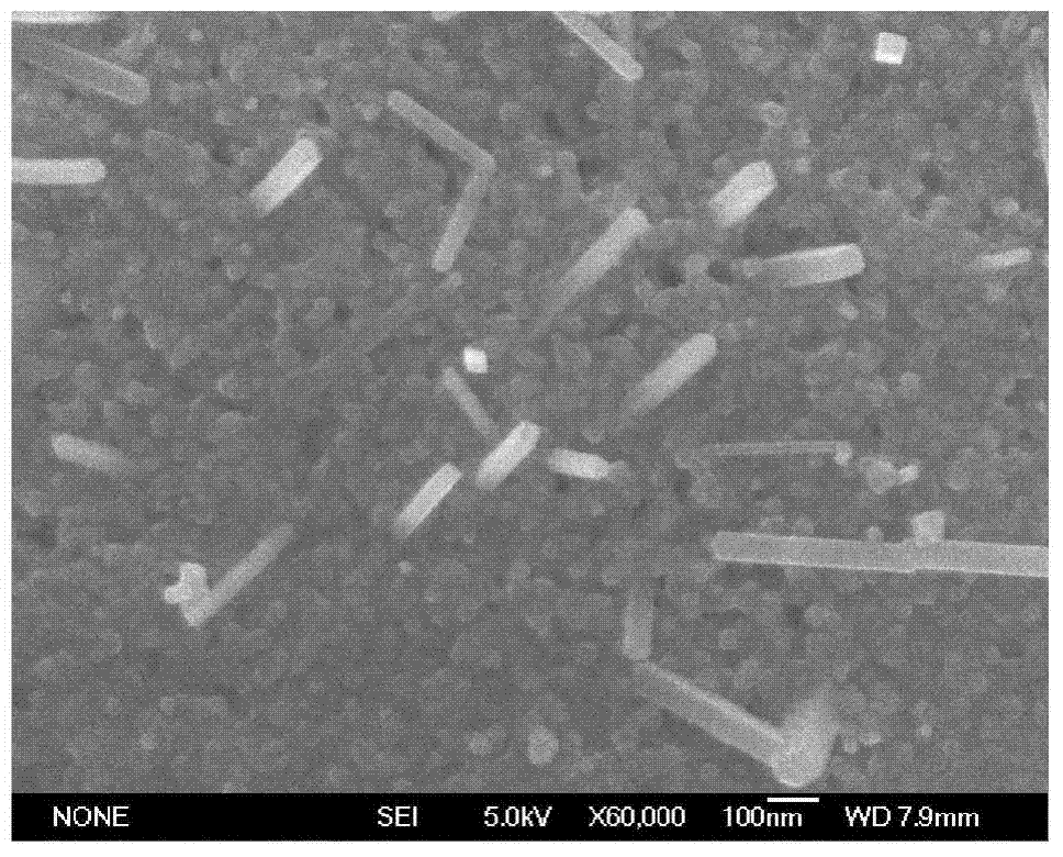 Morphological-control nano titanium dioxide doped with inorganic vanadate and palladium salt as well as preparation method and application of morphological-control nano titanium dioxide