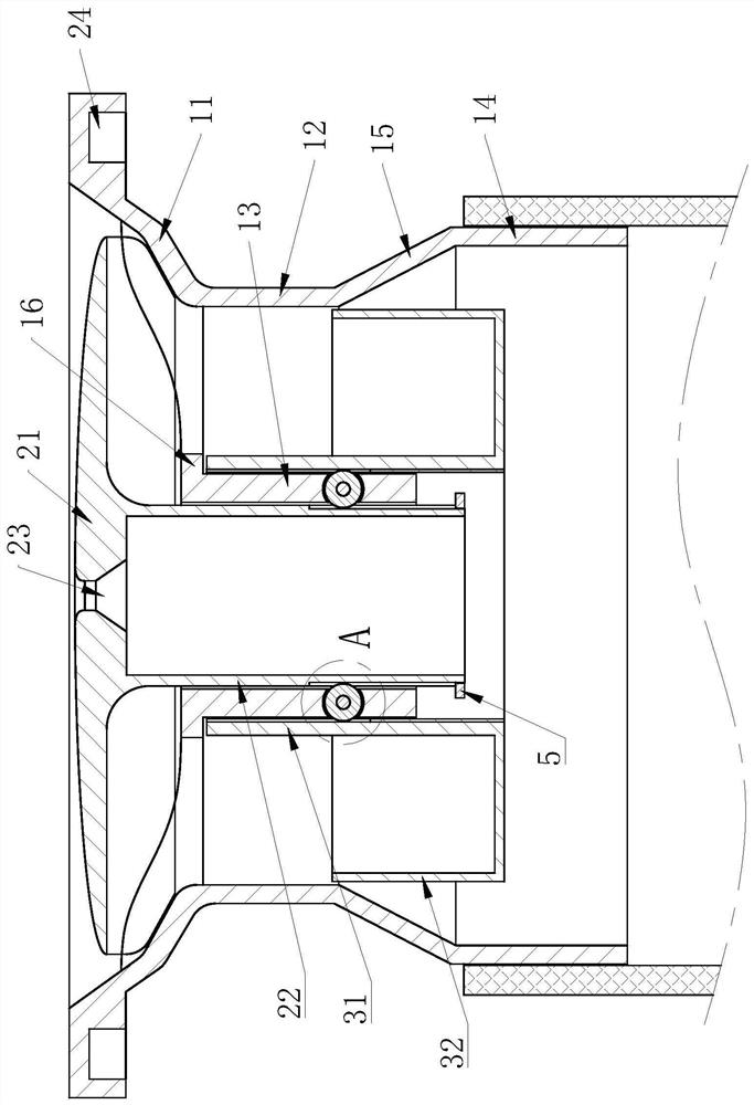 A floor drain structure that automatically adapts to the drainage pressure