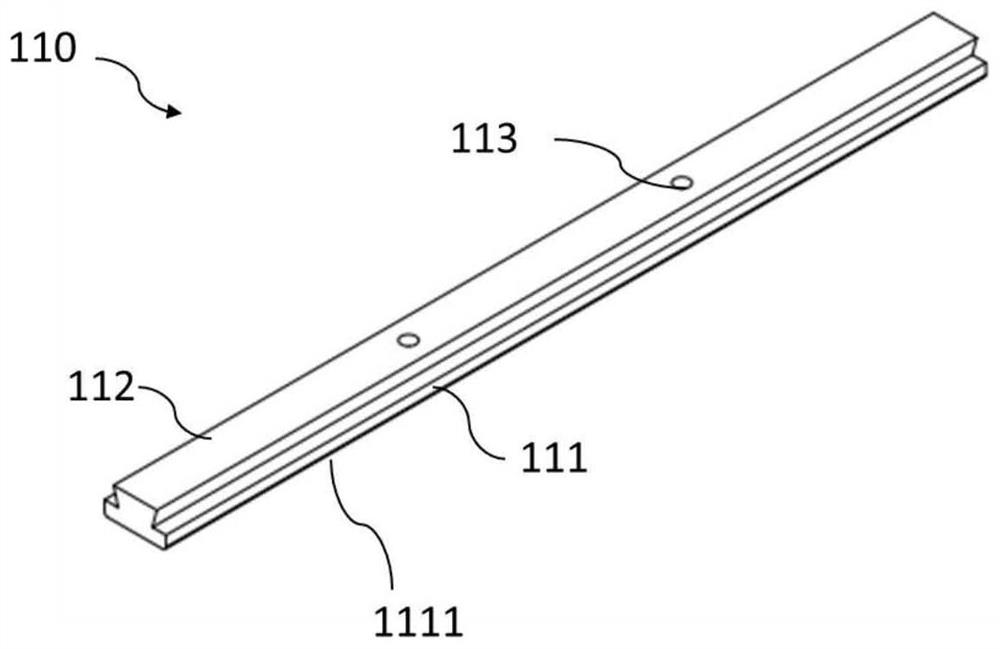 Wear-resistant inlay, valve plate, guide rail, valve plate assembly and slide valve