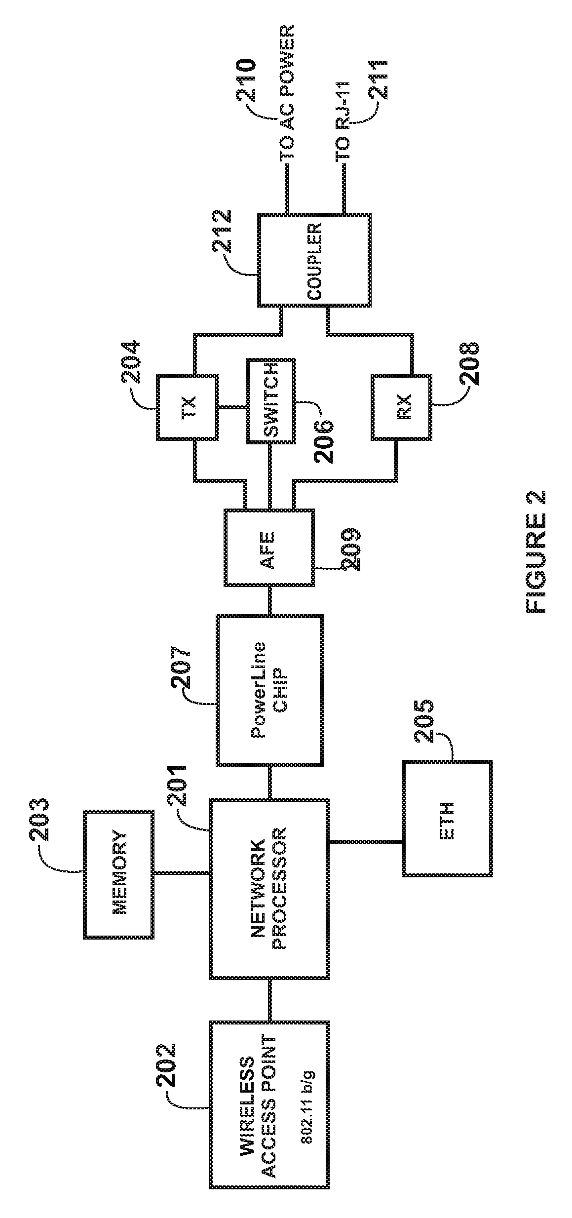 System and Method for Repeater in a Power Line Network