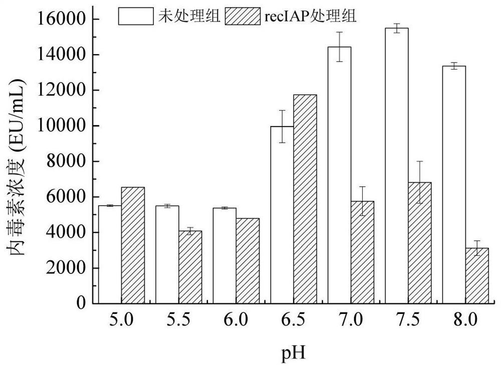 Detection method for judging intestinal alkaline phosphatase activity level in intestines and related application