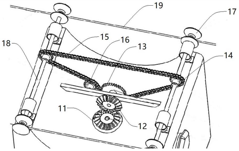 Rail self-propelled electrostatic mist sprayer