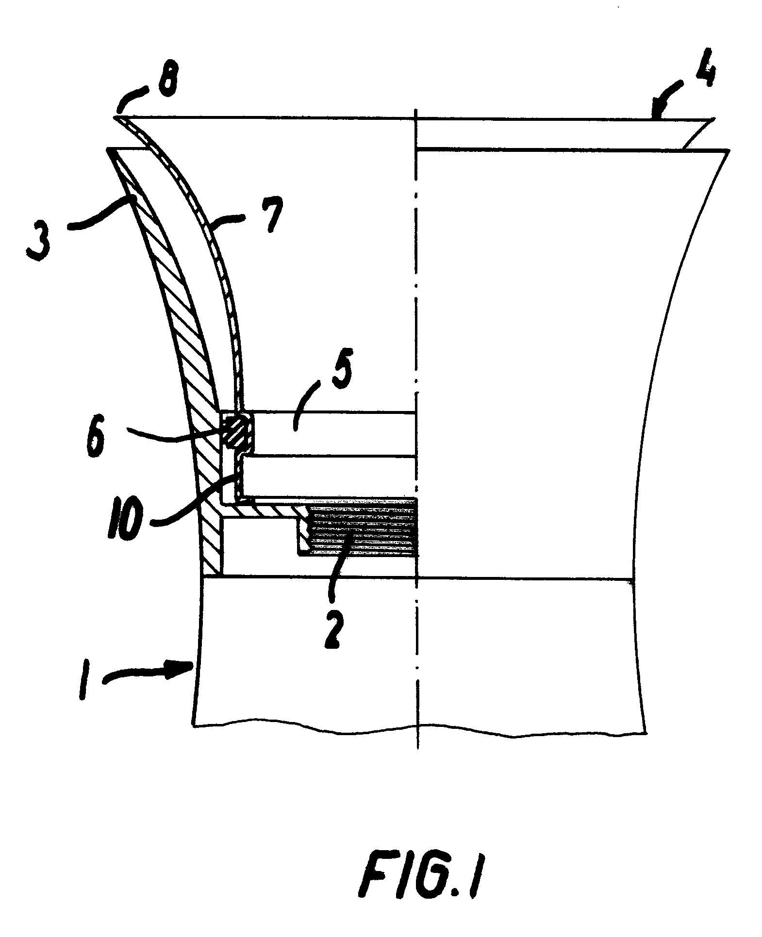 Pouring spout for mounting on a container