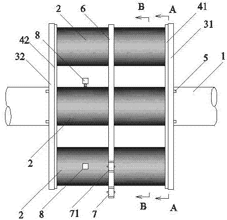 Rotary air brake station for vacuum pipeline traffic and method of entering and exiting pipeline halfway