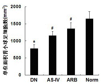 Anti-early diabetic nephropathy drug screening method based on podocyte adhesion