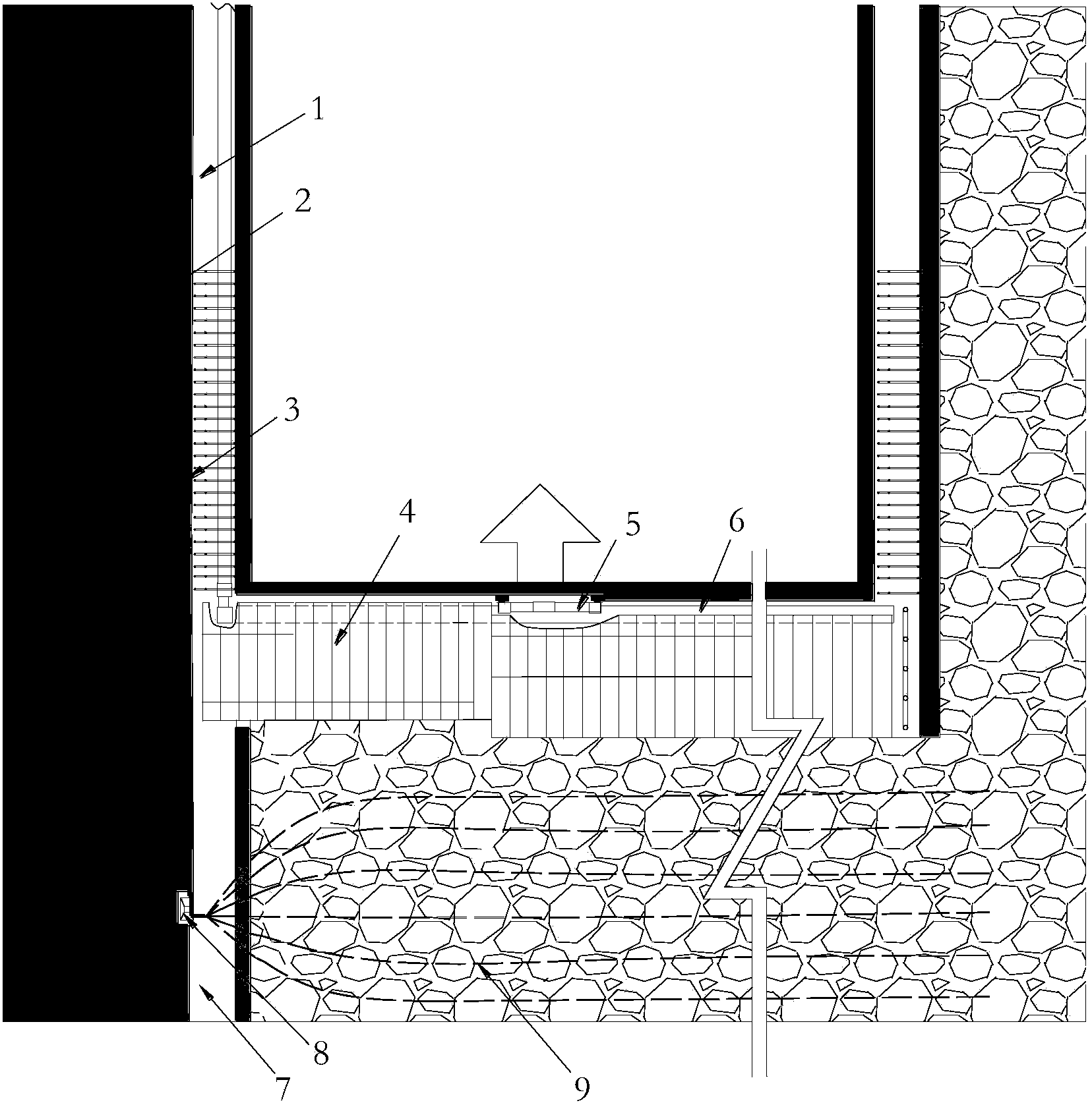 Method for extracting gas close to lower coal layer through directional drilling in thin coal seam fully-mechanized coal mining gob-side entry