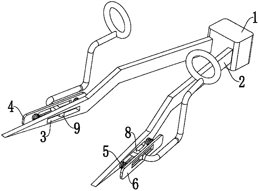 Silver-nickel alloy bipolar electric coagulation forceps with cutting function