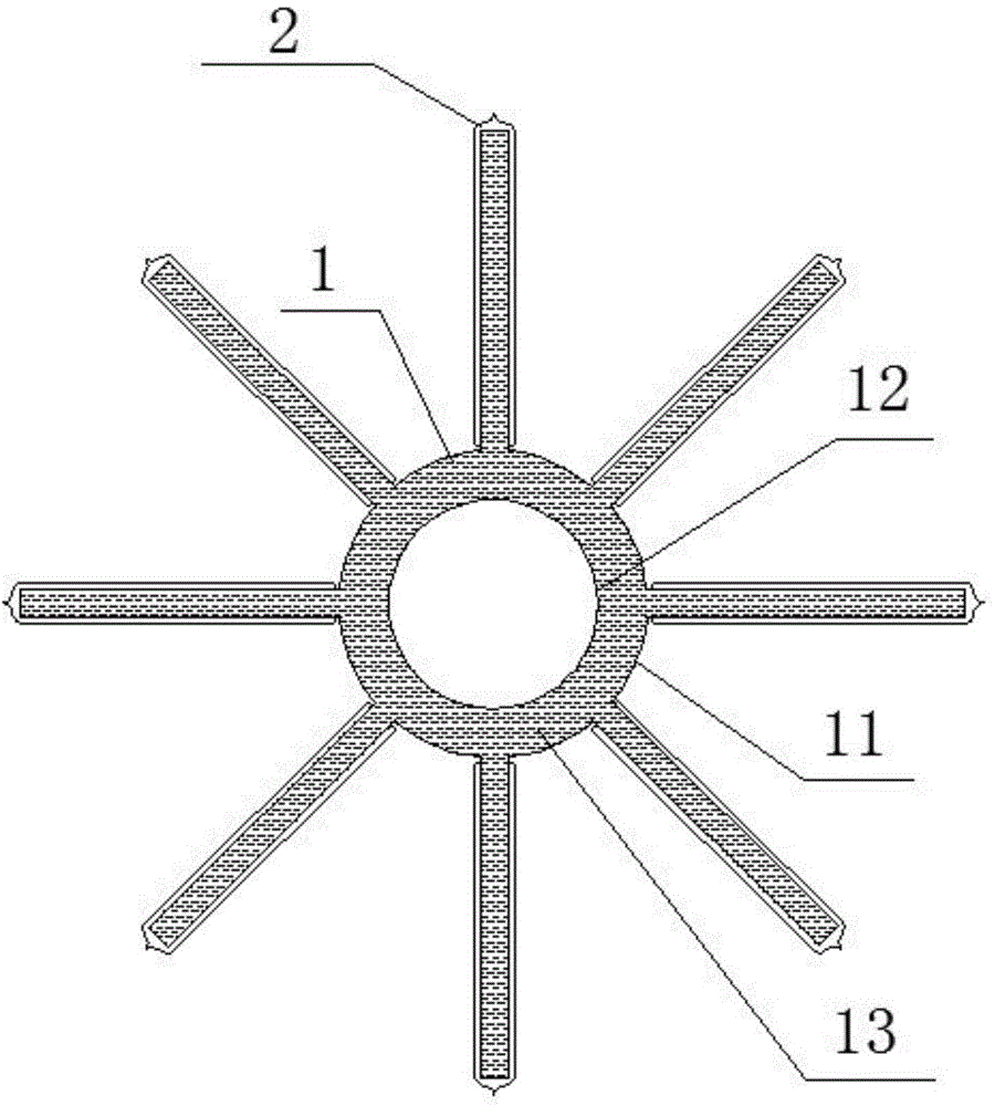 Fluid heat-conducting medium type solar cylinder