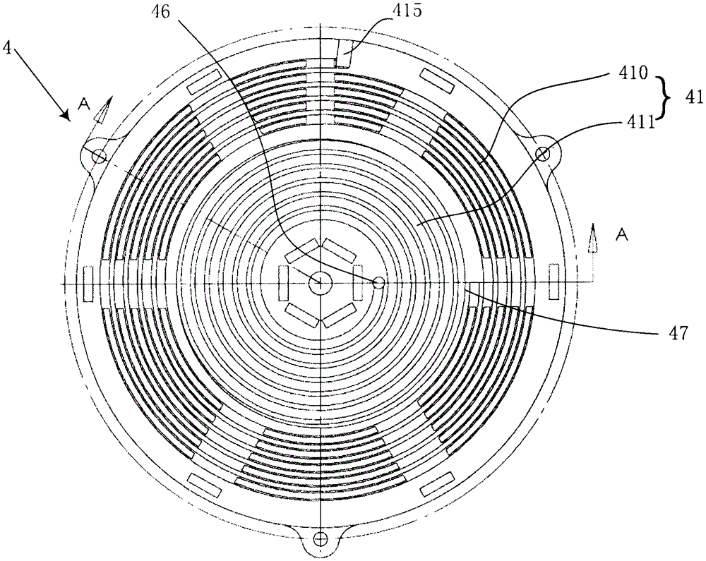 Coil disk and its assembly method, coil disk support, electromagnetic cooker