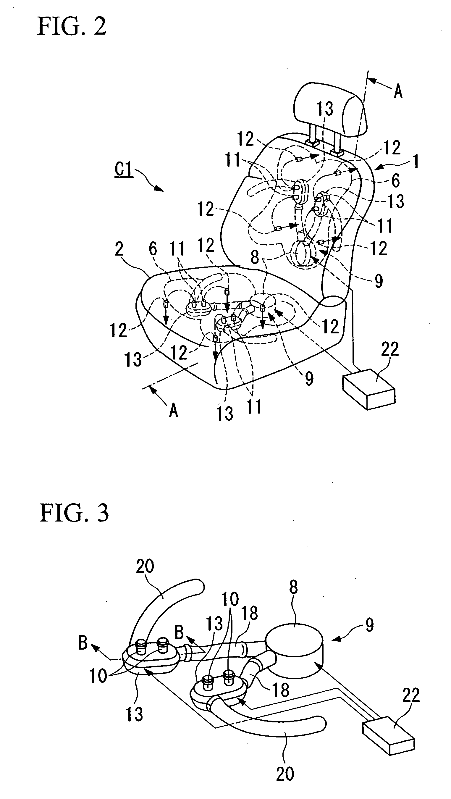 Vehicle seat air-conditioner and vehicle temperature controller