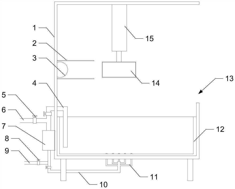 Gold plating device and gold plating method