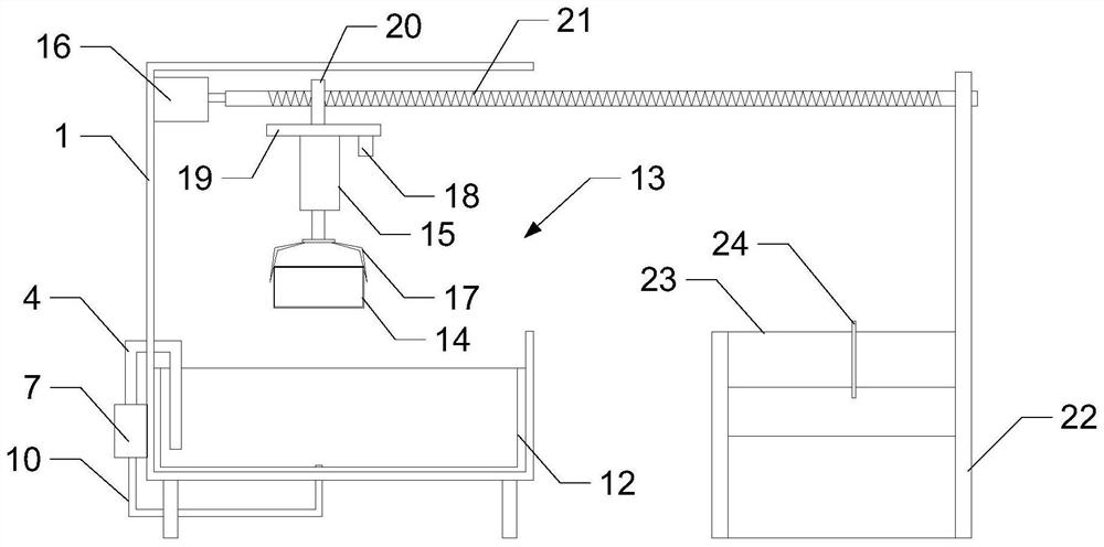 Gold plating device and gold plating method