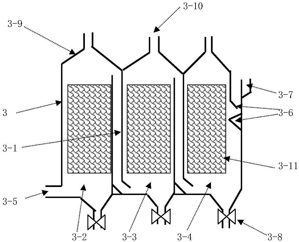 A kind of garlic wastewater advanced treatment system