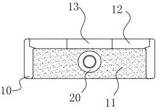 Novel rubber dumbbell bracket and production technology thereof