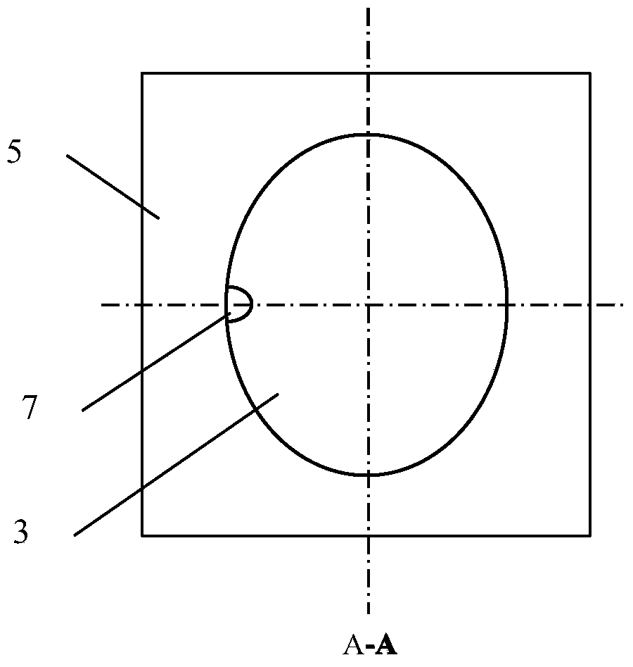 Elliptical ring-cavity microcavity laser with high resistance region