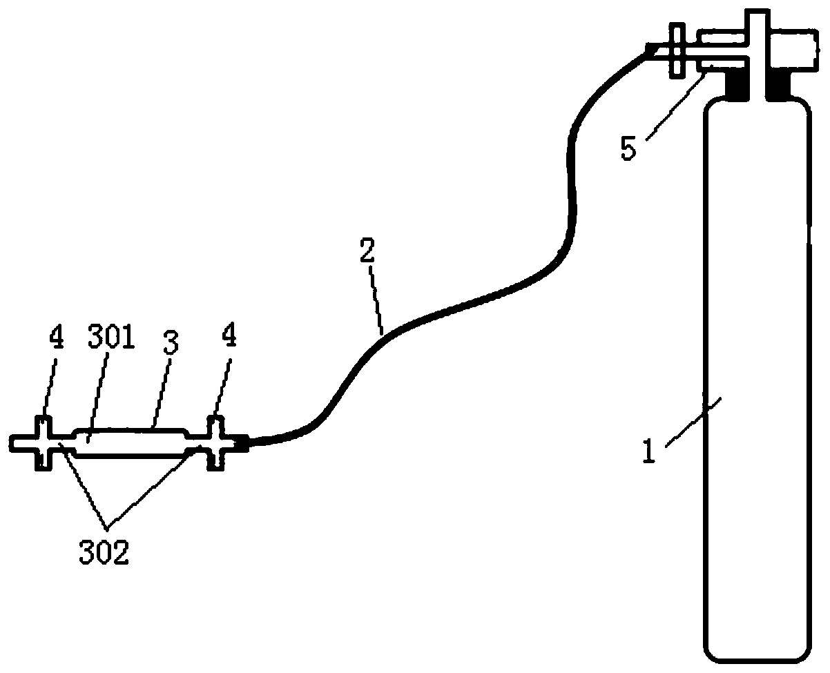 Field environment nitrogen fixation activity ARA determination method and device