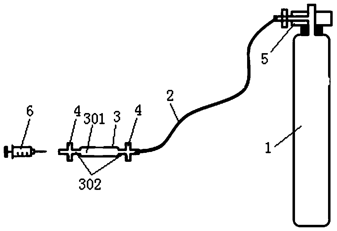 Field environment nitrogen fixation activity ARA determination method and device