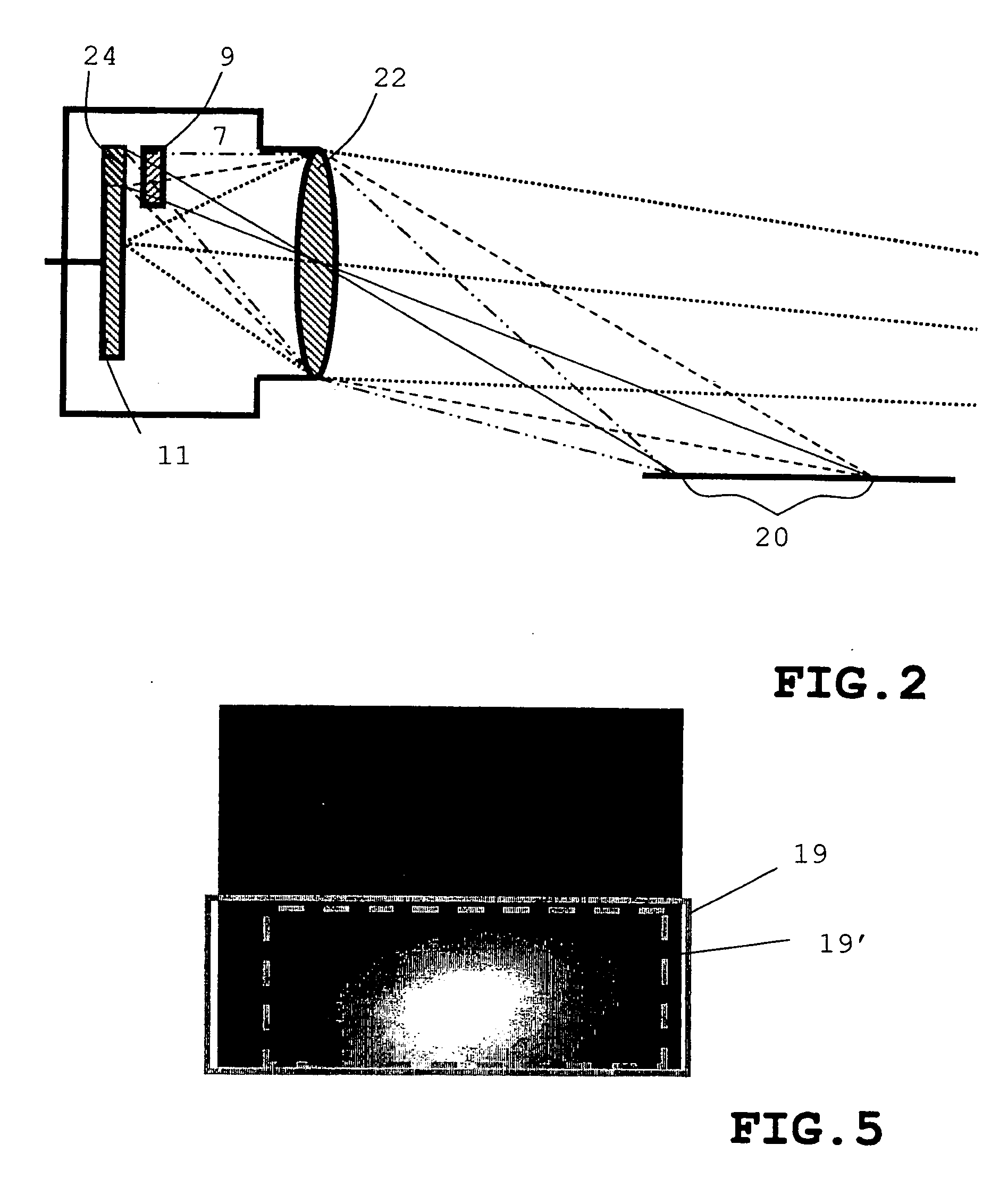 Night-Vision System For Motor Vehicles Having A Partial Optical Filter
