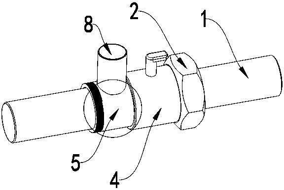 Ferrule type hydraulic pipe joint