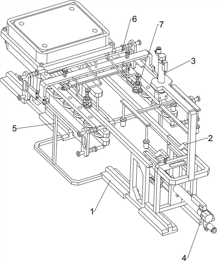 A quick glue removal device for positioning holes of PCB boards for electrical engineering