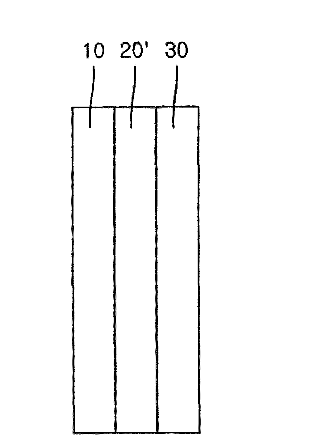 Multi-layered article and method of fabricating the same