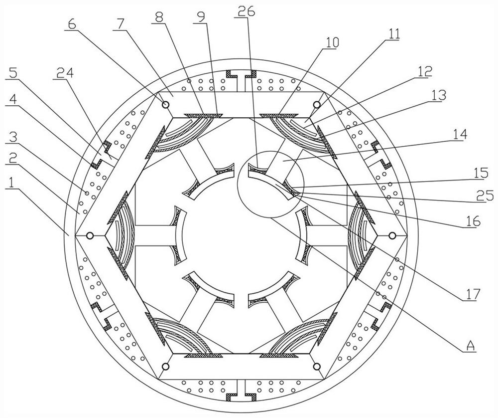 A motor stator assembly