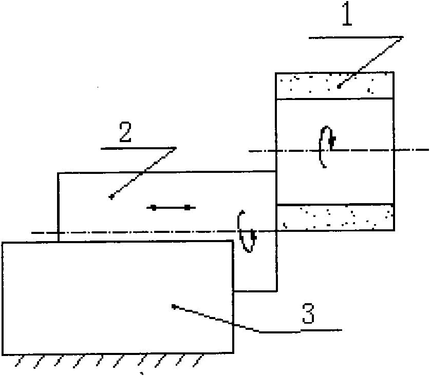 Method for performing precision grinding to end surface of super-large cylindrical roller