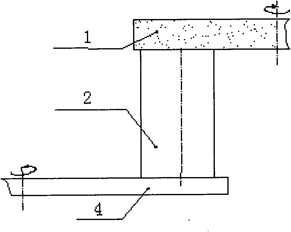Method for performing precision grinding to end surface of super-large cylindrical roller