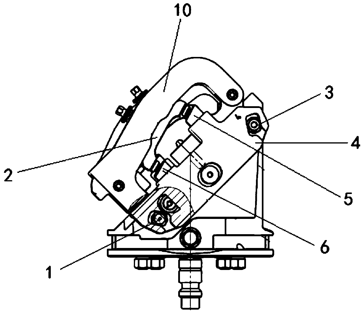 An airfoil clamping device for machining precision forged blades of aero-engines