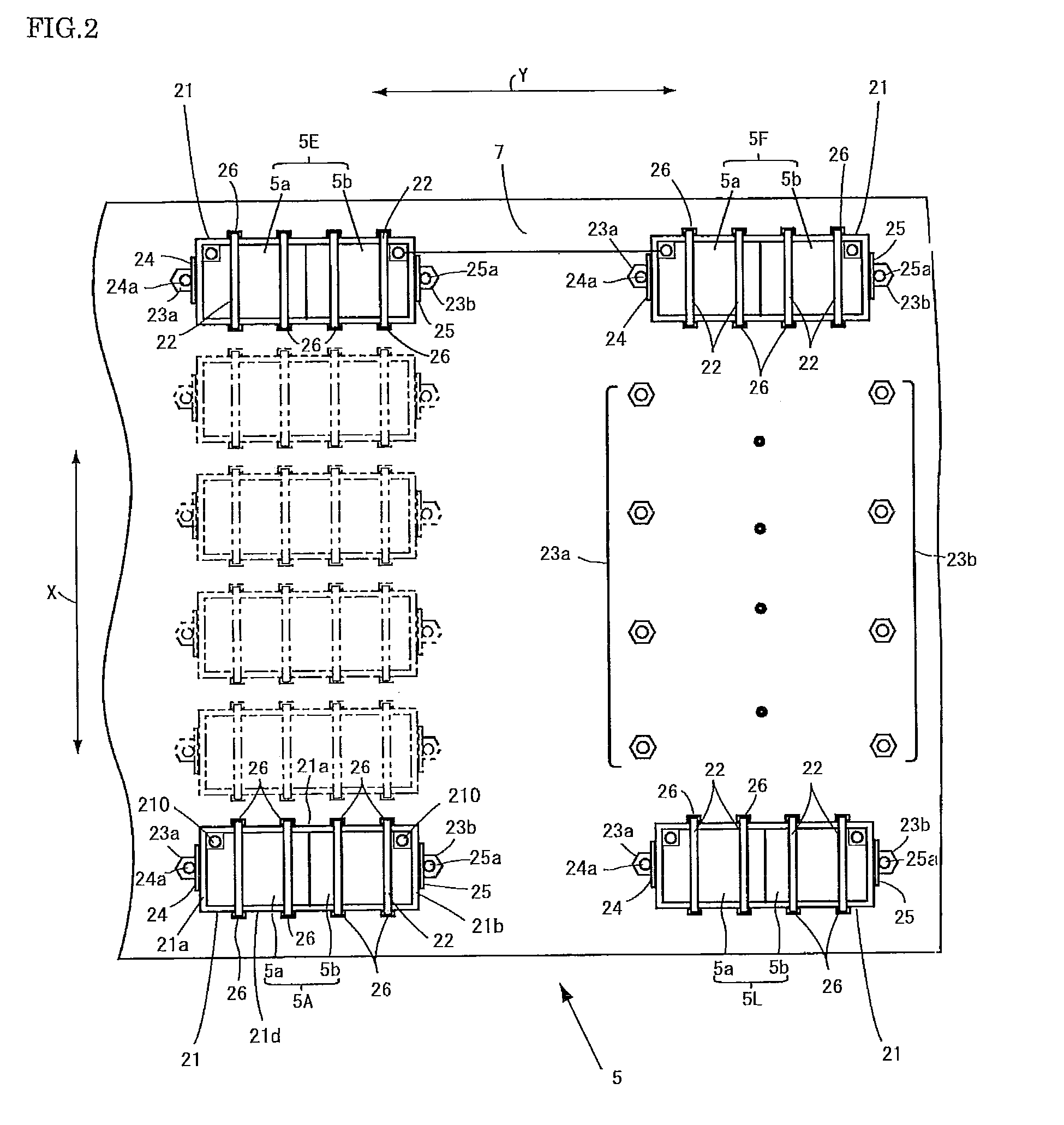 Battery positioning structure for electric vehicle