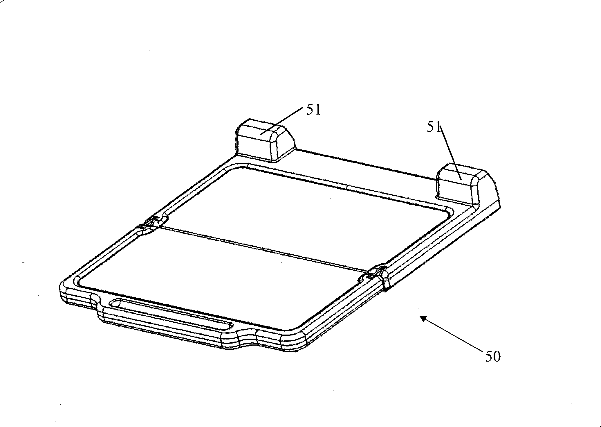 Vehicle seat table plate