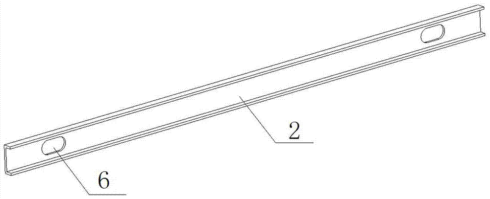 Bent anchor cable yielding top beam and construction method
