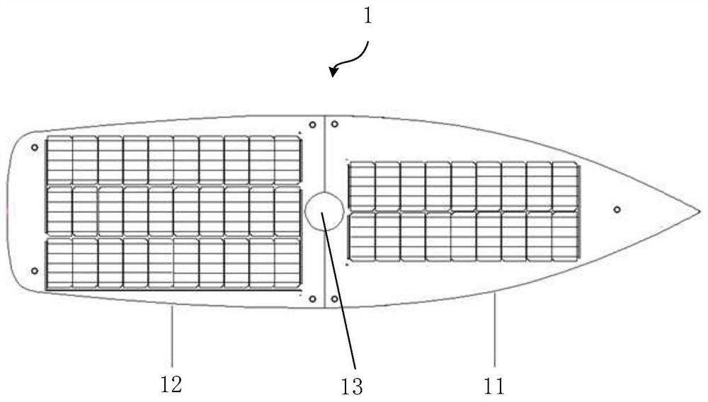 Photovoltaic module and unmanned sailing boat