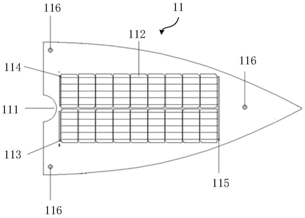 Photovoltaic module and unmanned sailing boat