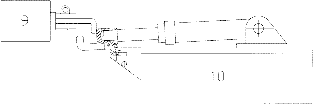 Working roll replacement auxiliary device of rough mill and roll replacement method of working roll replacement auxiliary device