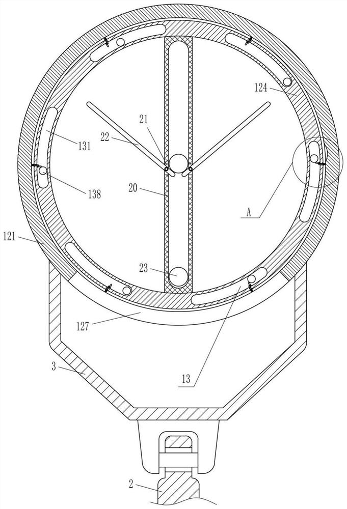 Ore particle screening device