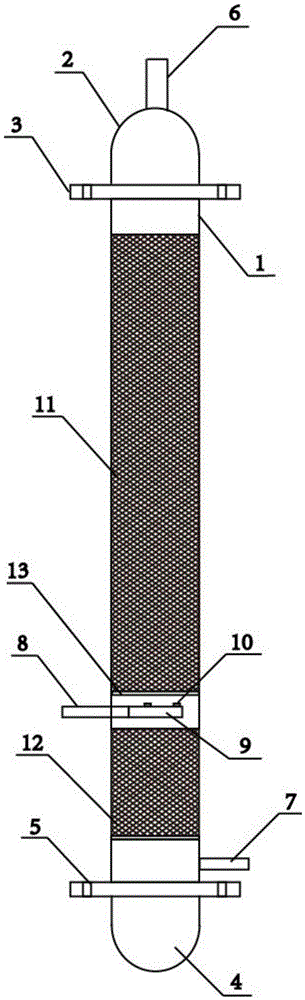 Pilot scale test benzene vaporization mixer