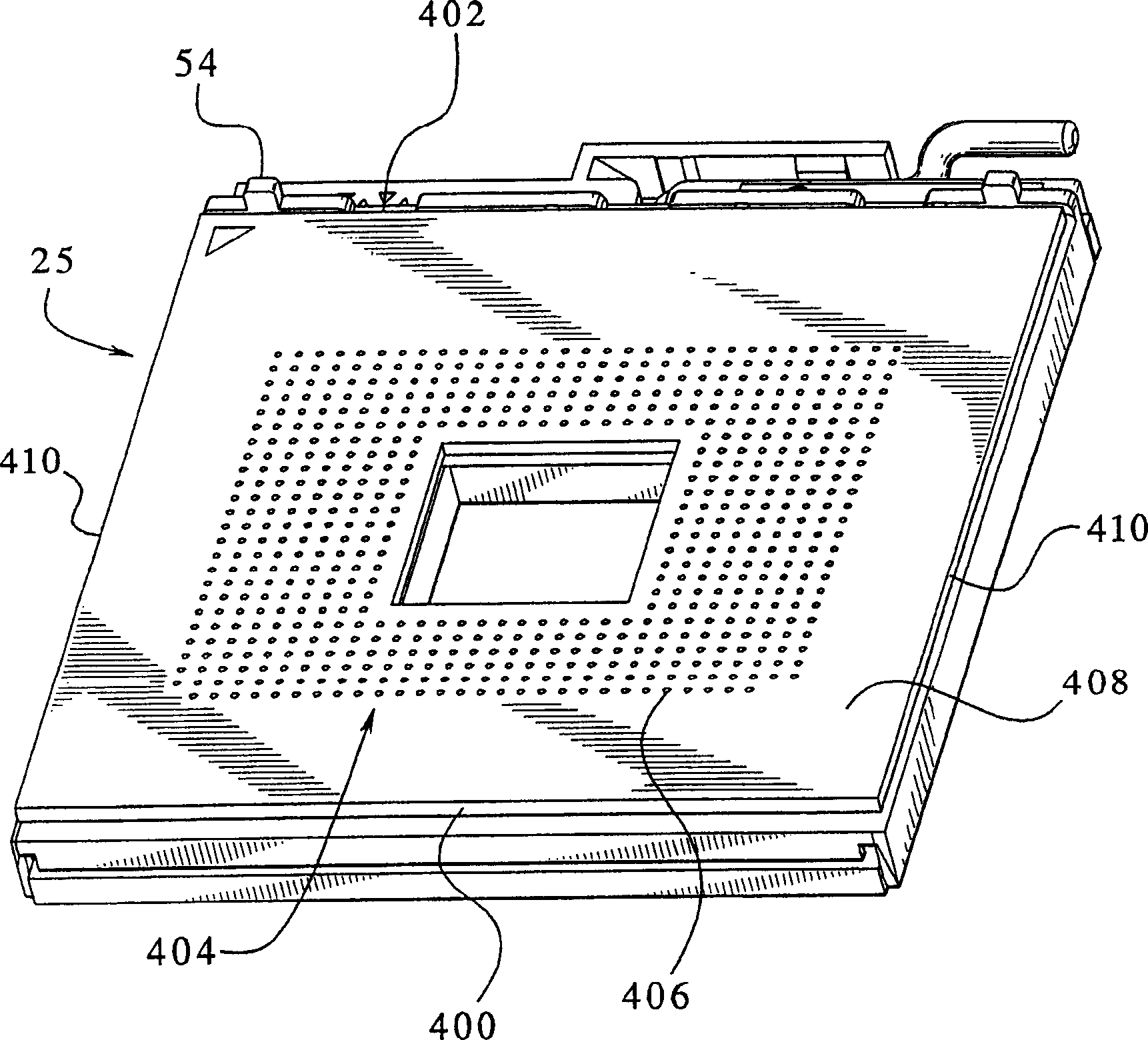 Plug socket for pin grid array plug-in board