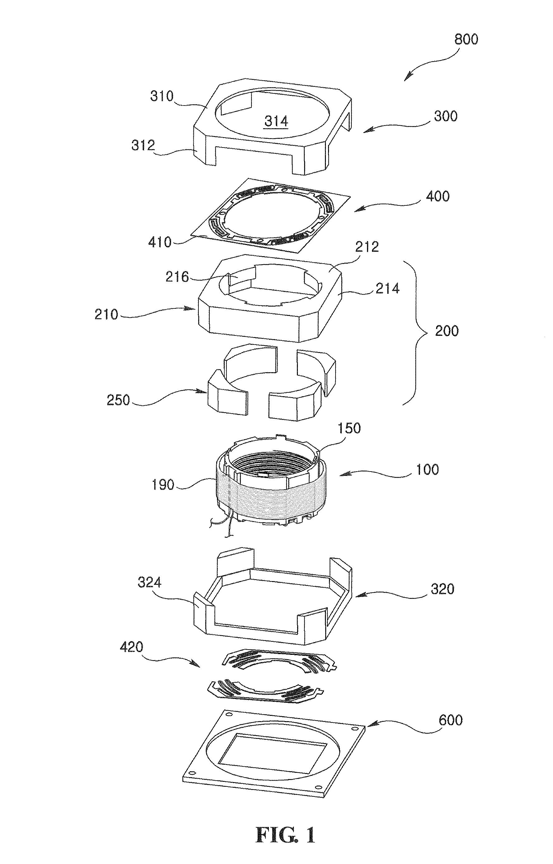 Voice coil motor, coil block for voice coil motor, method of manufacturing the coil block, and voice coil motor having the coil block
