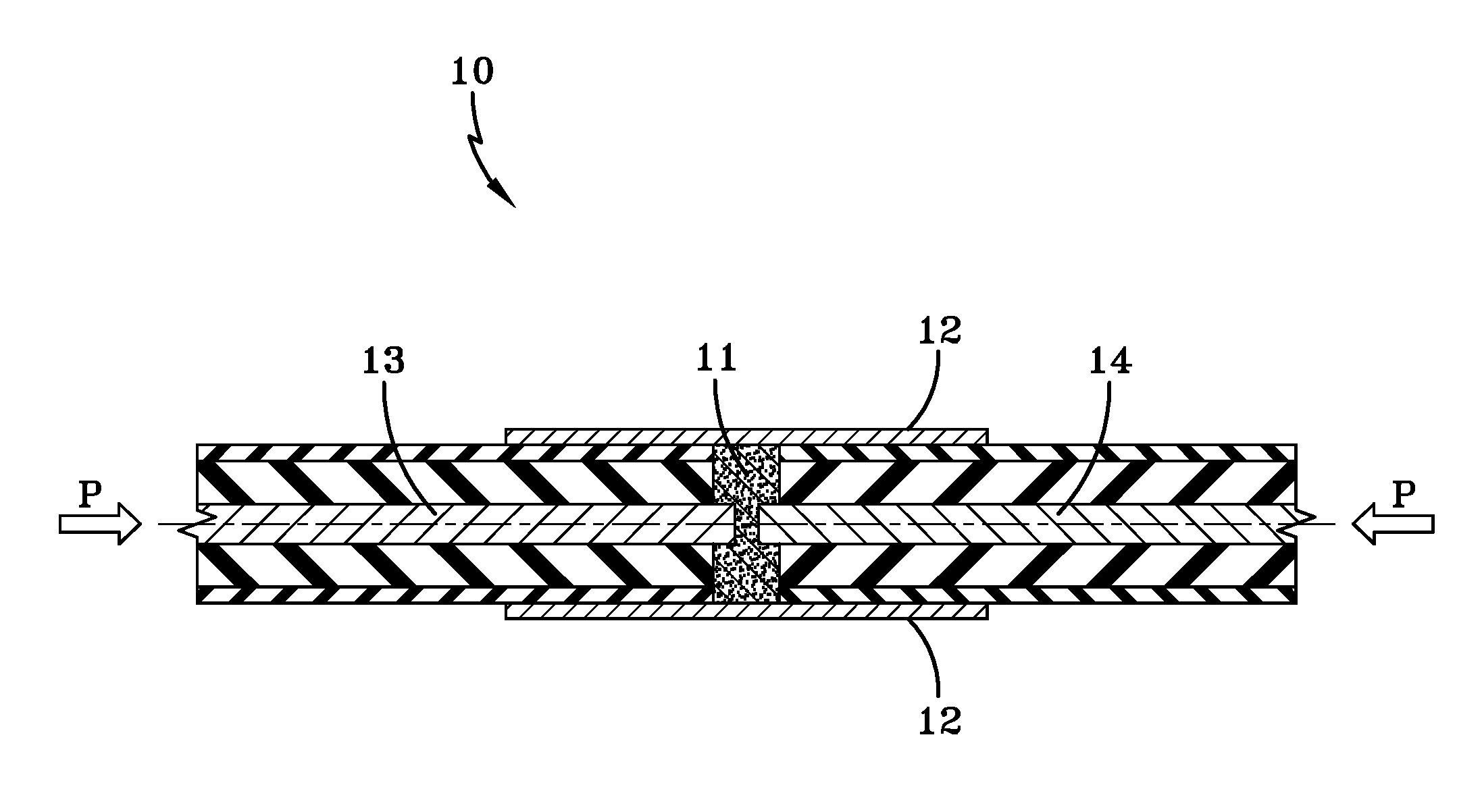 Conveyor belt with zero stage splice