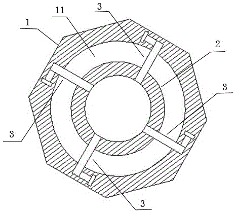 Movable installation structure of laser lens mounting base