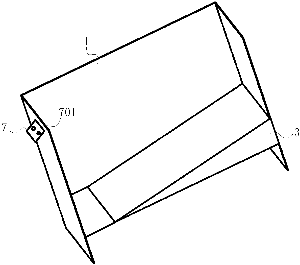 An automatic throwing cylinder device